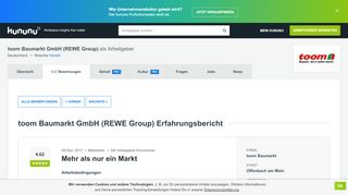 
                            5. toom Baumarkt (REWE Group): Mehr als nur ein Markt | kununu