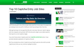 
                            8. Top 10 Captcha Entry Job Sites - SureJob