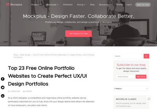 
                            7. Top 10 Free Online Portfolio Websites to Create Perfect UX ...