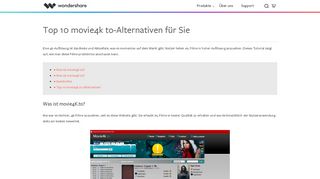 
                            2. Top 10 movie4k to-Alternativen für Sie - Wondershare