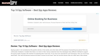 
                            10. Top 10 Spy Software - Best Spy Apps Reviews - TheTruthSpy