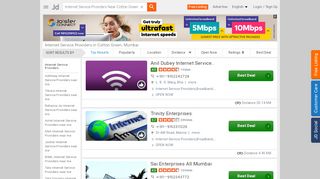 
                            7. Top 100 Internet Service Providers in Cotton Green - Best ... - Justdial