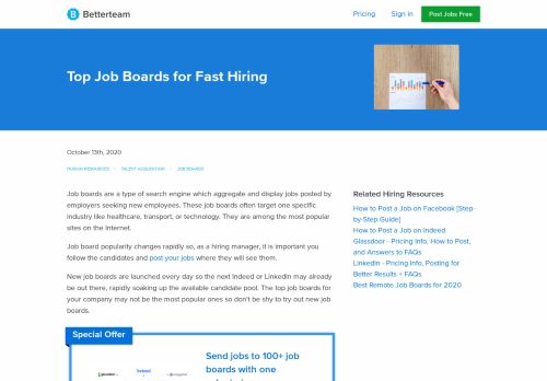 
                            12. Top 100 Job Boards for Fast Hiring - Betterteam