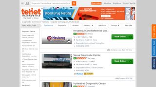 
                            10. Top 100 List of Diagnostic Centres near Yashoda Hospital ... - Justdial