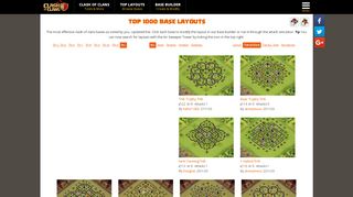 
                            6. Top 1000 Clash of Clans Layouts - Clash of Clans Tools