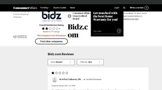 
                            7. Top 175 Reviews and Complaints about Bidz.com