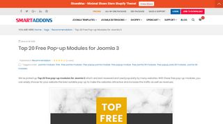 
                            10. Top 20 Free Pop-up Modules for Joomla 3.8 - SmartAddons.Com