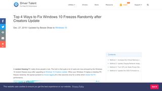 
                            9. Top 4 Ways to Fix Windows 10 Freezes Randomly after Creators ...
