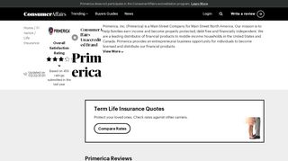 
                            12. Top 469 Reviews and Complaints about Primerica
