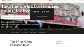 
                            8. Top 5 Free Online Education Sites | Traveller Soul