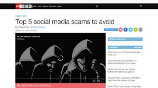 
                            4. Top 5 social media scams to avoid - Business - CNN.com