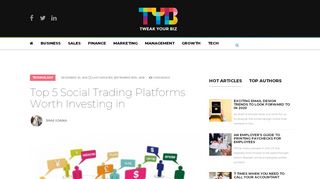 
                            11. Top 5 Social Trading Platforms Worth Investing in - Tweak Your Biz