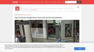 
                            3. Top 50 Pannen: Google Street View Fails und ihre Koordinaten - Chip
