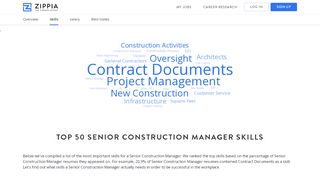 
                            10. Top 50 Senior Construction Manager Skills - Zippia