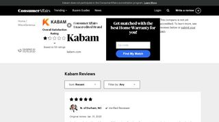 
                            5. Top 51 Reviews and Complaints about Kabam - ConsumerAffairs.com