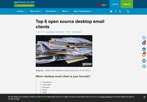 
                            10. Top 6 desktop email clients for Linux | Opensource.com