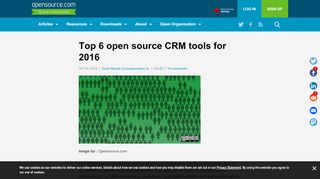 
                            12. Top 6 open source CRM tools for 2016 - Opensource.com