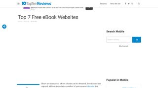 
                            11. Top 7 Free eBook Websites - Top Ten Reviews