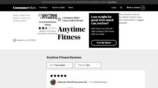 
                            11. Top 75 Reviews and Complaints about Anytime Fitness
