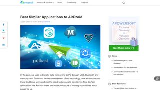 
                            12. Top 8 AirDroid Alternative - Apowersoft