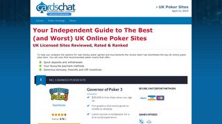 
                            12. Top 8 UK Poker Sites 2019 - Best Rated UK Online Poker Sites