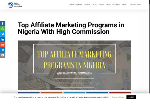 
                            9. Top Affiliate Marketing Programs in Nigeria With High Commission ...