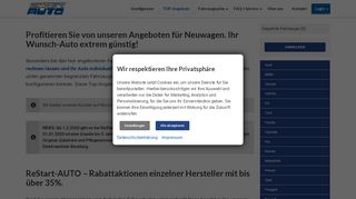 
                            6. TOP-Angebote | ReStart-AUTO