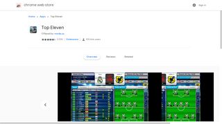 
                            10. Top Eleven - Google Chrome