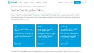 
                            12. Top Five Data Integration Patterns | MuleSoft