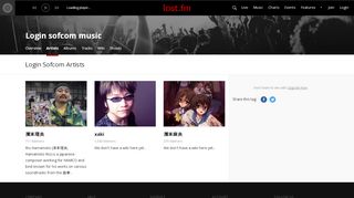 
                            4. Top login sofcom artists | Last.fm