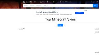 
                            11. Top Minecraft Skins | NameMC