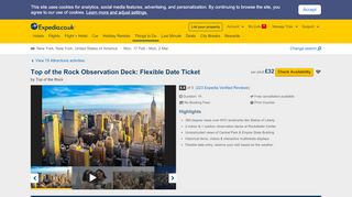 
                            12. Top of the Rock Observation Deck: Flexible Date Ticket - ...