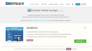 
                            10. Top Rated Surveys for Greece - SurveyPolice