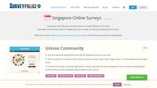 
                            8. Top Rated Surveys for Singapore - SurveyPolice