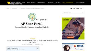 
                            12. Top Scholarships for Students of Andhra Pradesh (AP)- Eligibility ...