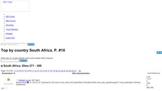 
                            13. Top sites by country South Africa. Page #10 - SEOmastering.com