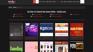
                            7. Top Sites For General Sex Games Online - EasySex.com