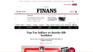 
                            12. Top-Toy lukker 10 danske BR-butikker - Erhverv - Forside - Finans