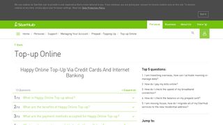 
                            7. Top-up Online | StarHub Support