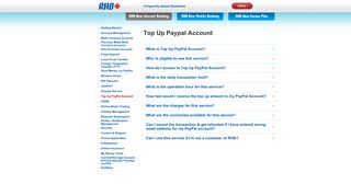 
                            10. Top Up PayPal Account - RHB Bank Berhad
