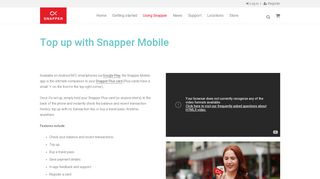 
                            9. Top up with Snapper Mobile | Snapper