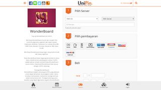 
                            5. Top-up WonderBoard - UniPin