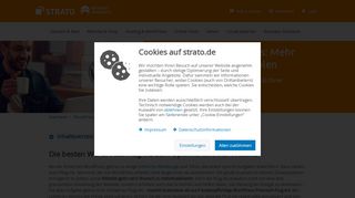 
                            13. Top WordPress-Plug-ins: Optimieren der Website | STRATO - Strato AG