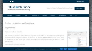 
                            4. TopApp Hilfe - blue:solution software GmbH