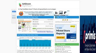 
                            8. Topcashback.co.uk - Is Top CashBack Down Right Now?
