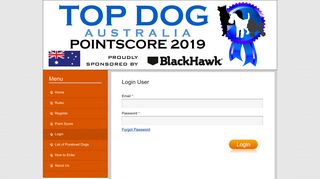 
                            7. Topdogs :: Login page - Top Dog Australia