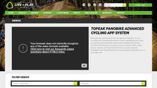 
                            12. Topeak PanoBike Advanced Cycling App System - Live to Play Sports