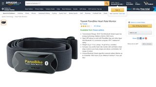 
                            11. Topeak PanoBike Heart Rate Monitor: Amazon.co.uk: Sports & Outdoors