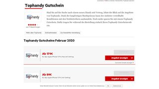 
                            9. Tophandy Gutscheine Februar 2019 | 560€ + 100€ Rabatt nutzen - Stern