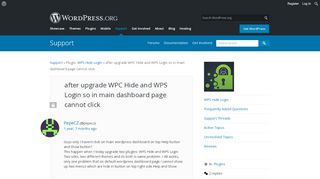 
                            12. Topic: after upgrade WPC Hide and WPS Login so in main dashboard ...